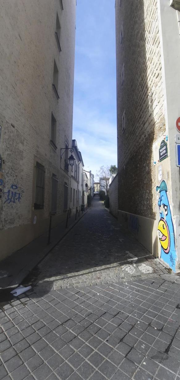 Studio Paris 13 Quartier Butte-Aux-Cailles エクステリア 写真