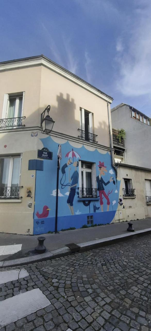 Studio Paris 13 Quartier Butte-Aux-Cailles エクステリア 写真
