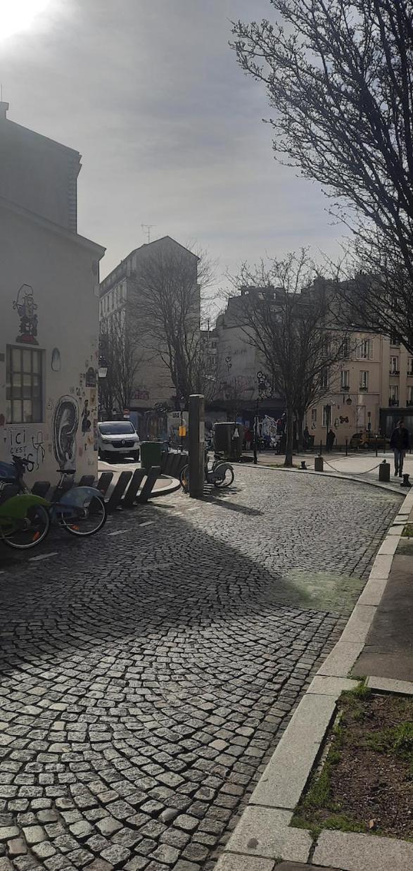 Studio Paris 13 Quartier Butte-Aux-Cailles エクステリア 写真