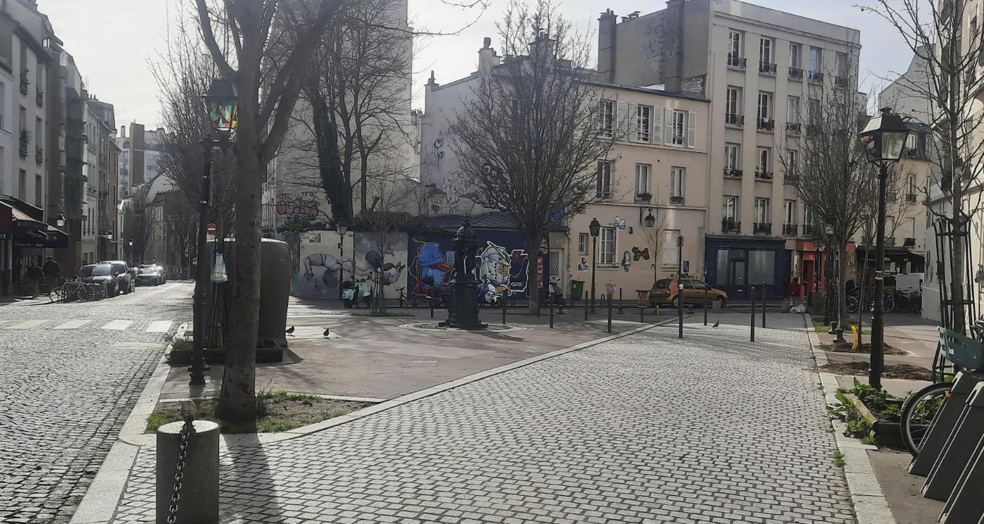 Studio Paris 13 Quartier Butte-Aux-Cailles エクステリア 写真
