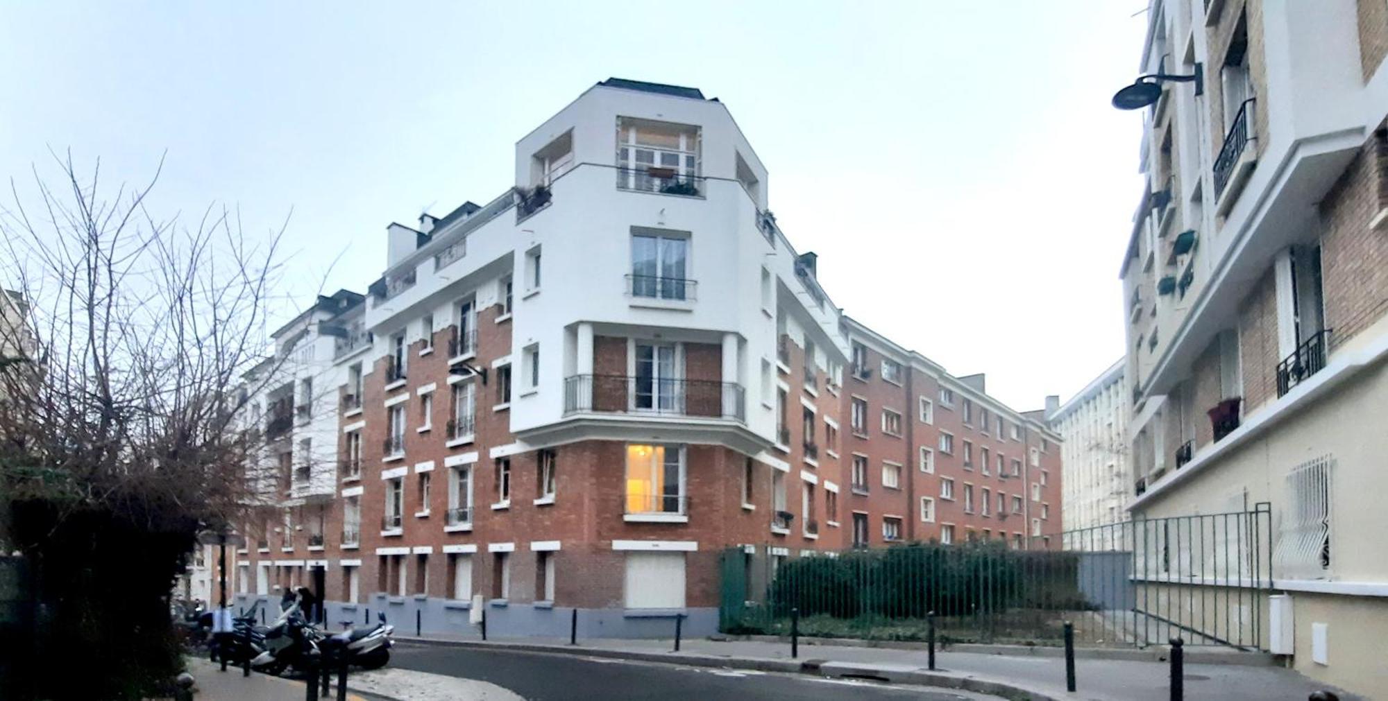 Studio Paris 13 Quartier Butte-Aux-Cailles エクステリア 写真
