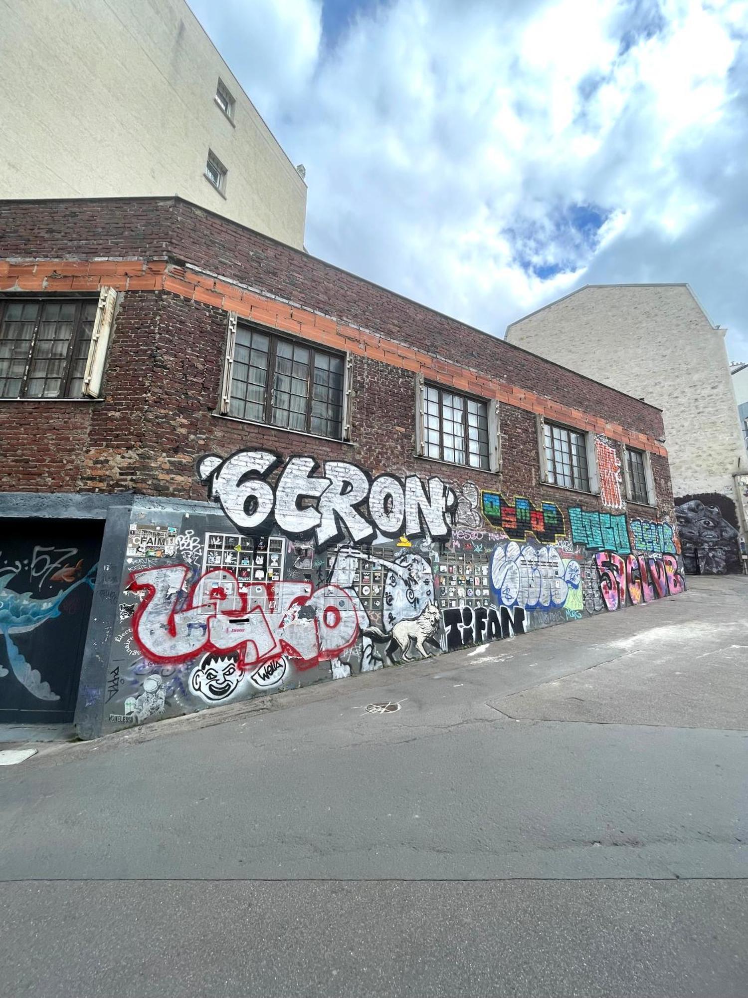 Studio Paris 13 Quartier Butte-Aux-Cailles エクステリア 写真