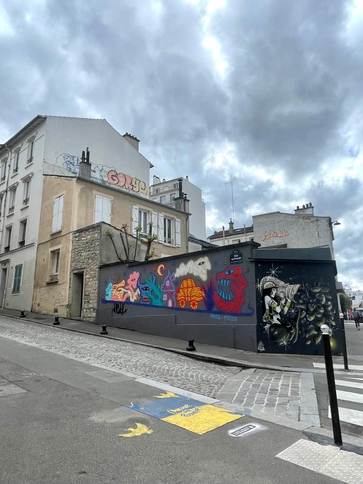 Studio Paris 13 Quartier Butte-Aux-Cailles エクステリア 写真