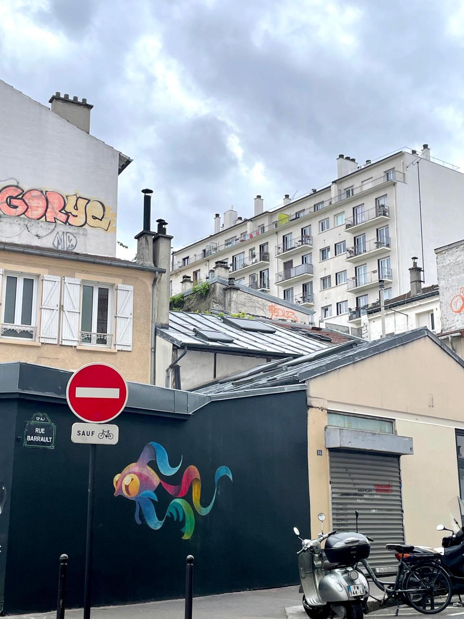 Studio Paris 13 Quartier Butte-Aux-Cailles エクステリア 写真