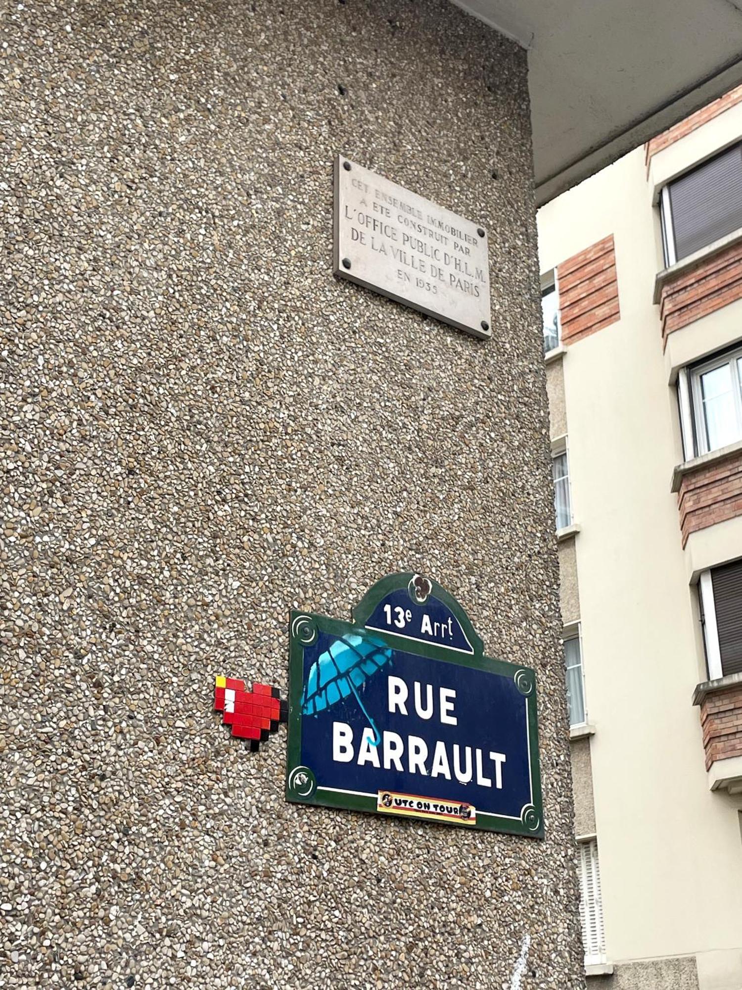 Studio Paris 13 Quartier Butte-Aux-Cailles エクステリア 写真
