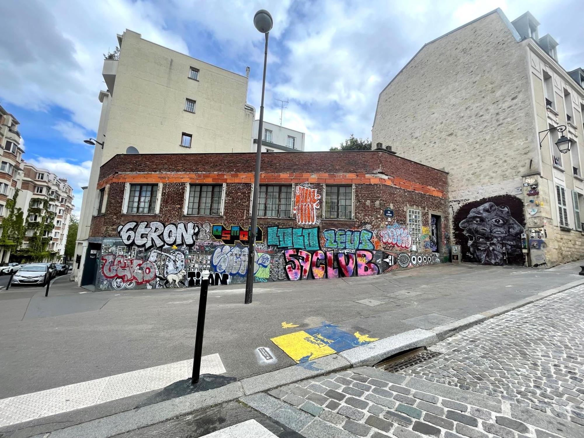 Studio Paris 13 Quartier Butte-Aux-Cailles エクステリア 写真